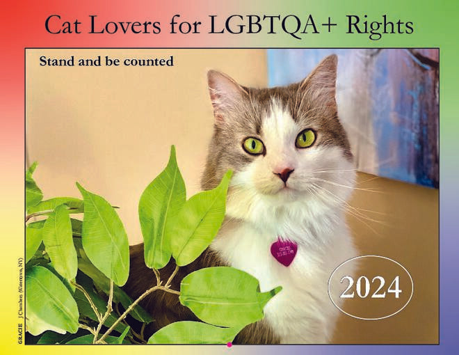 2024 Cat Lovers for LGBTQA+ Rights – Cat Lovers Calendar